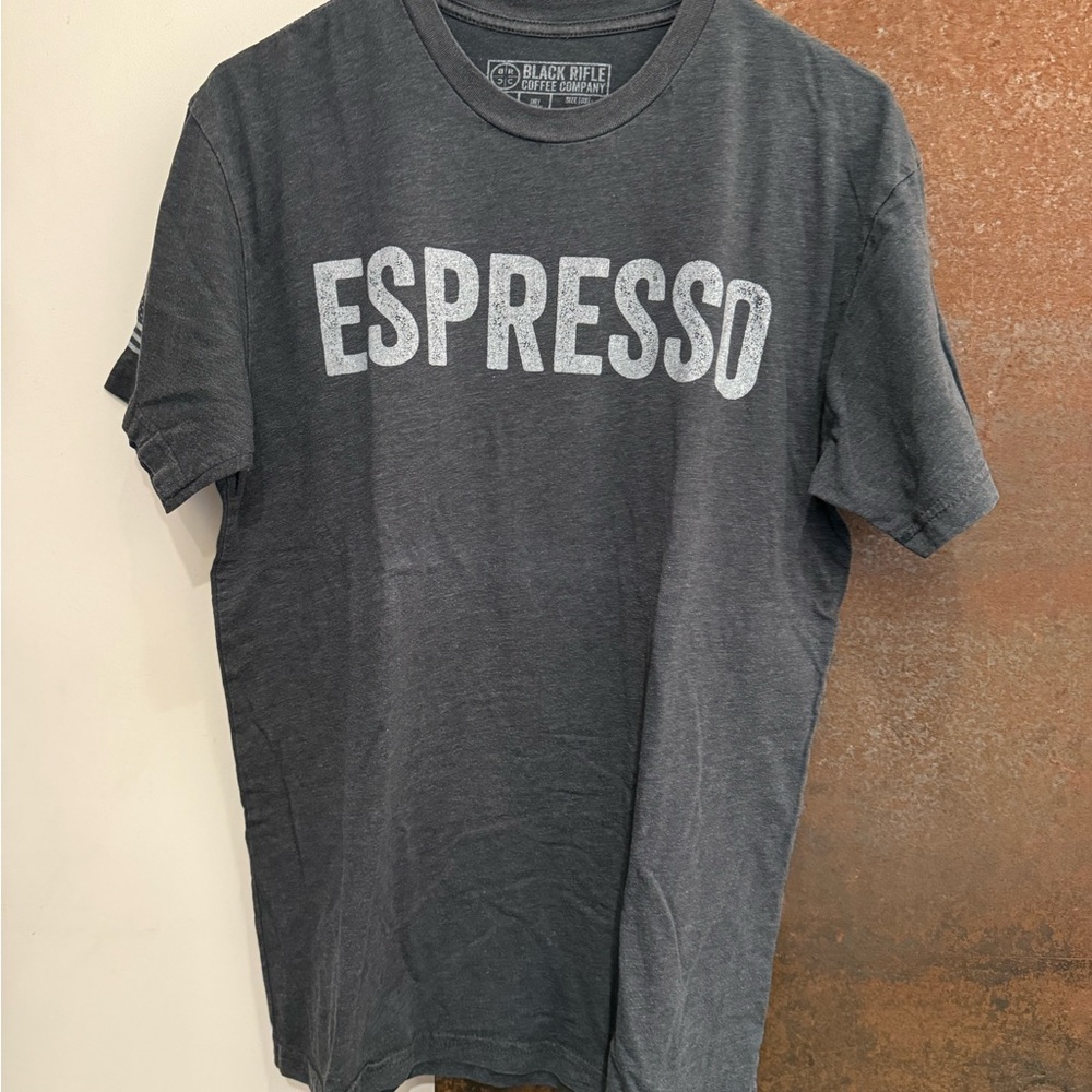 Black Rifle Coffee Company Espresso Gray T-Shirt